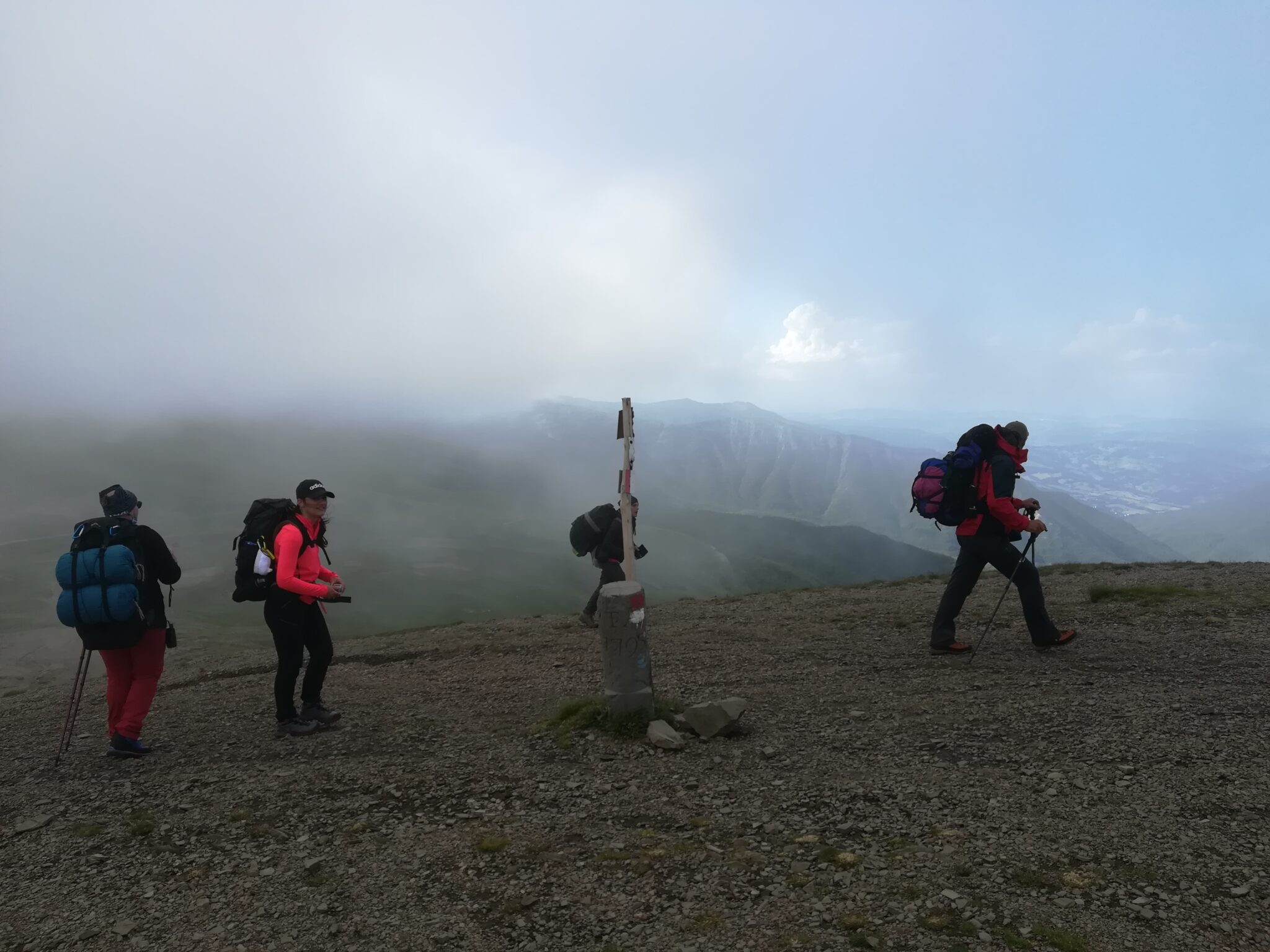 trekking crinale appenninico