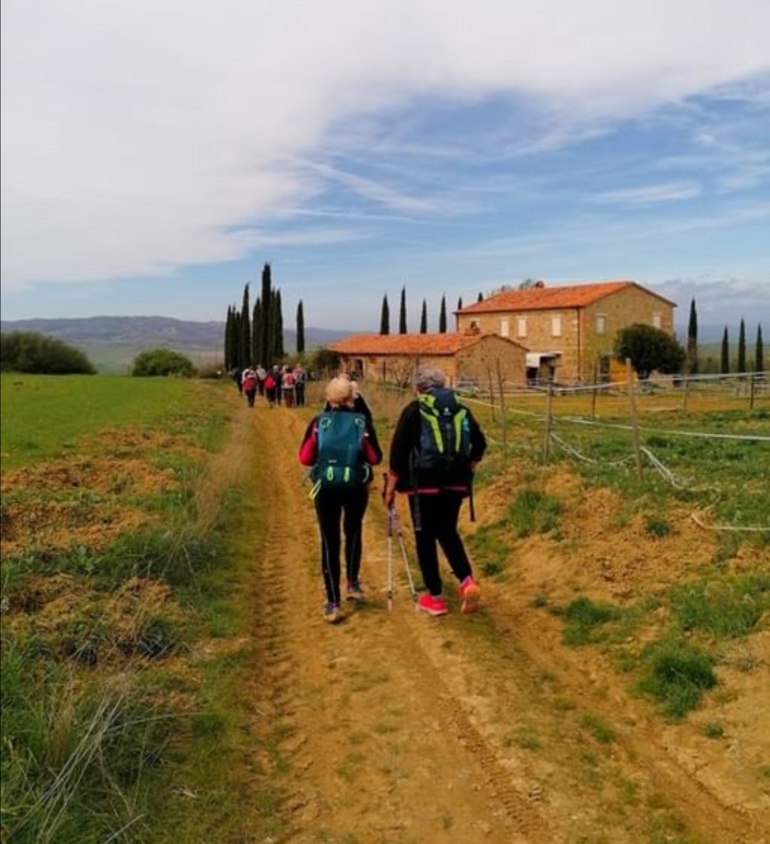 trekking Val d'orcia