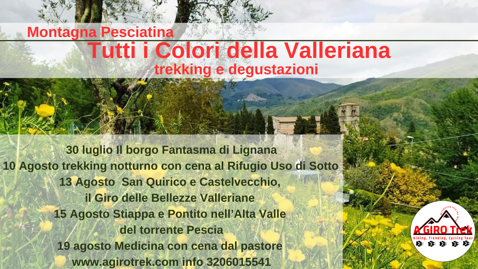 trekking montagna pesciatina