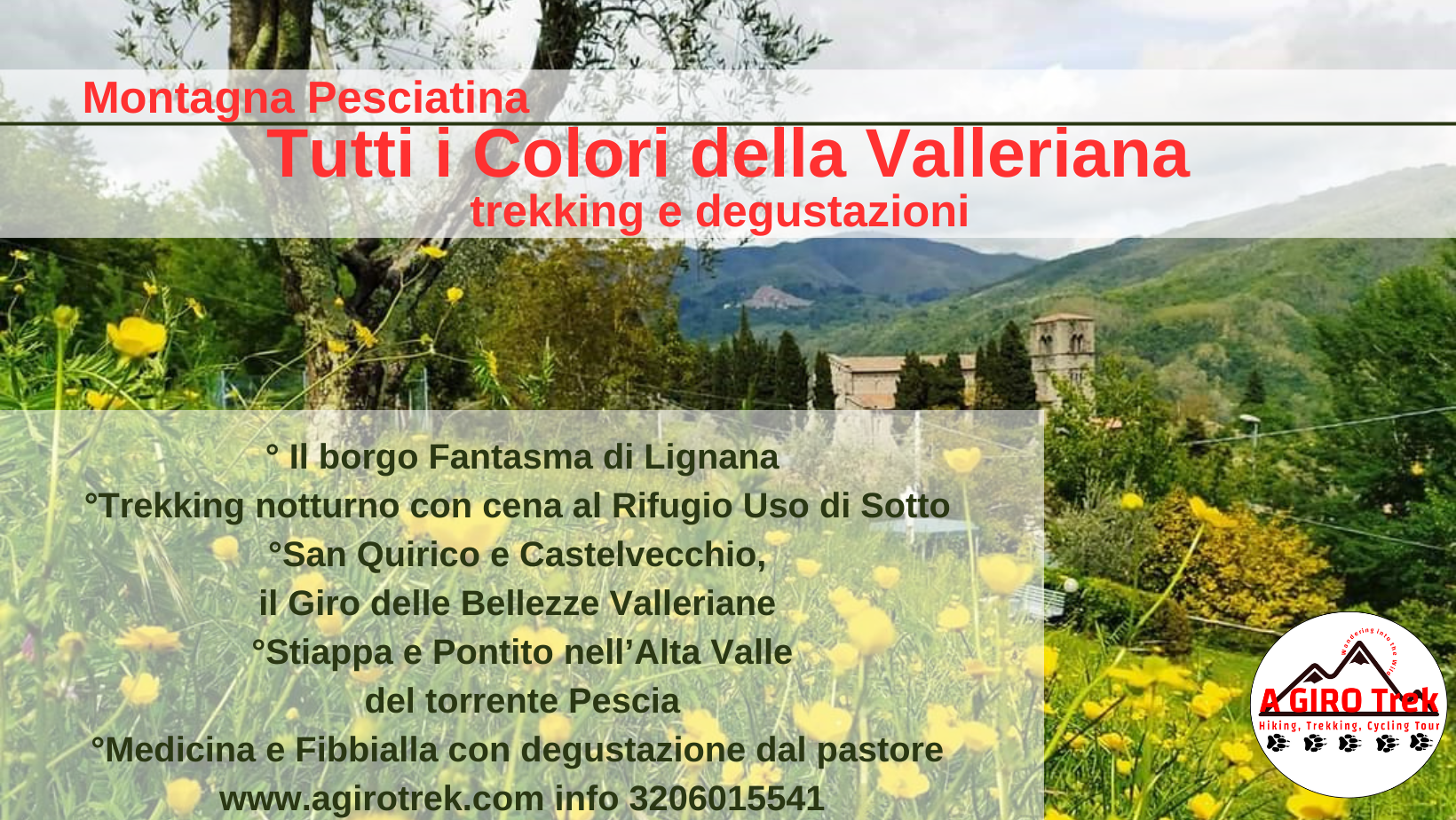 alta valdinievole cammini dieci castella trekking