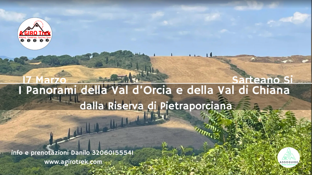 pietraporciana educazione ambientale I Panorami della Val'd'Orcia e della Val di Chiana