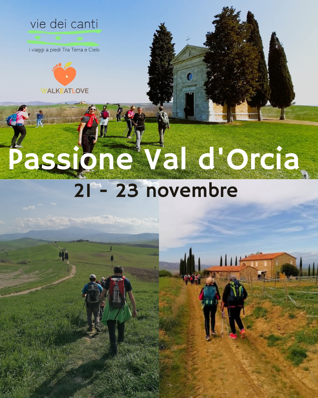 trekking toscana
