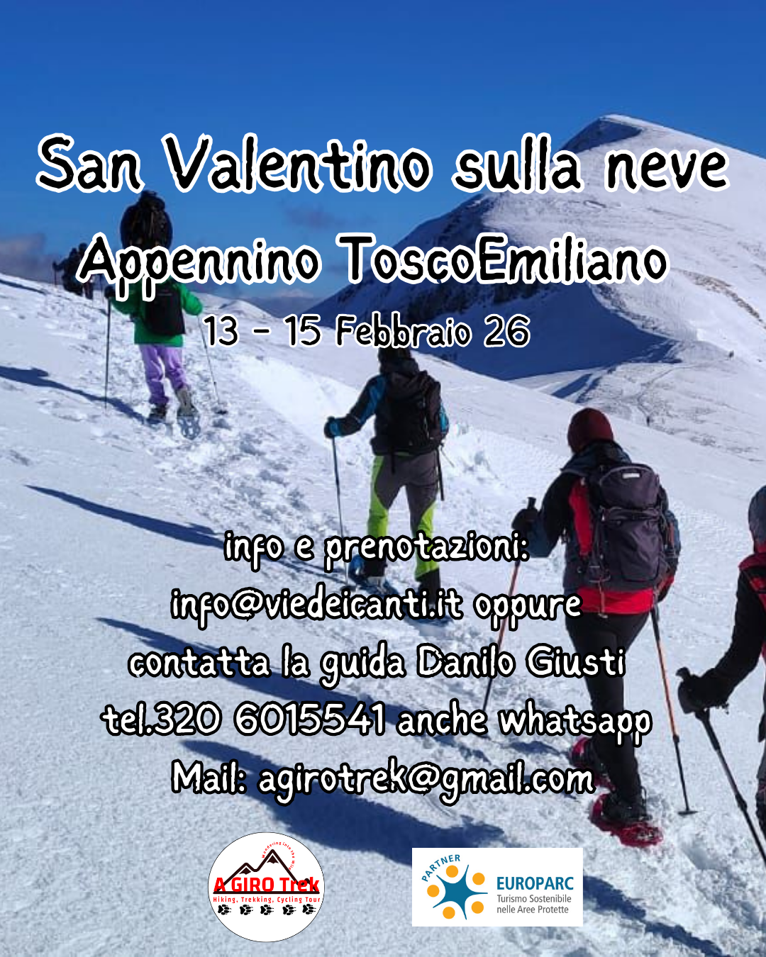 ciaspole guida cets appennino
